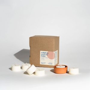 Terracotta Tealight Holder